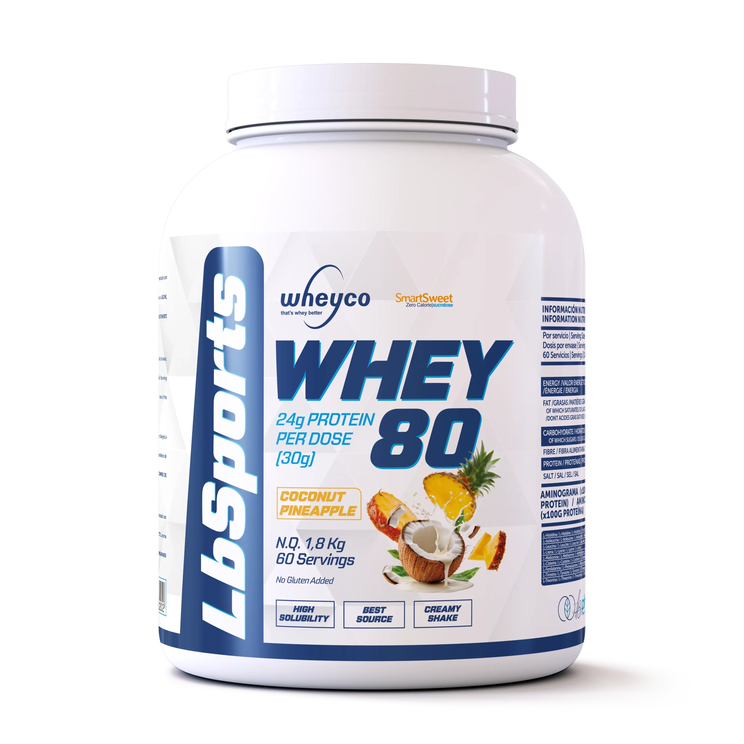 WHEY 80 LB Sports - Imagen 2