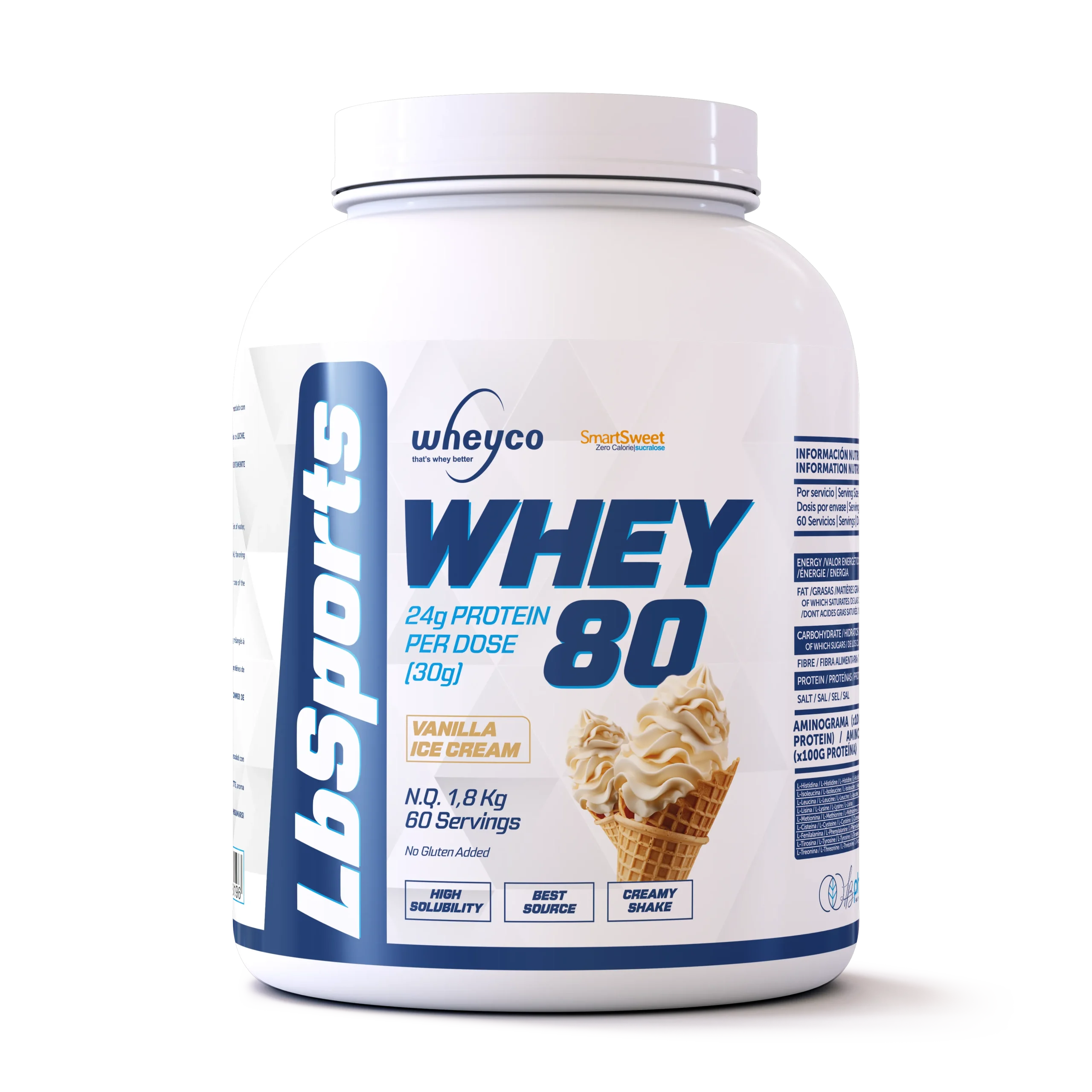 WHEY 80 LB Sports - Imagen 3